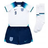 Dětský Fotbalový dres Anglie Harry Kane #9 MS 2022 Domácí Krátký Rukáv (+ trenýrky)